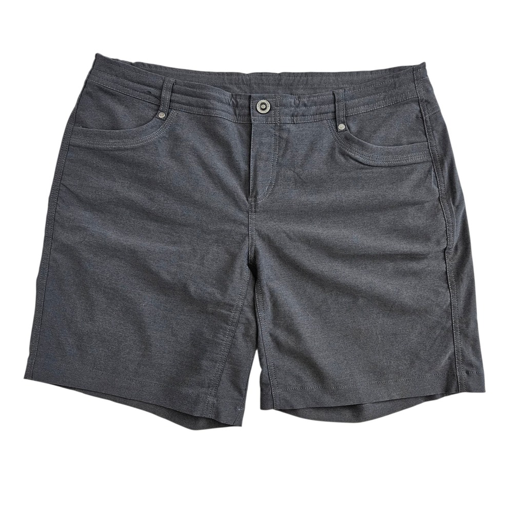 Kuhl Trekr (Women's Size‎ 14) Gray Hiking 8" Shorts Hiking Stretch Outdoor 6263